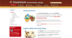 Desktop Screenshot of inventum.hr