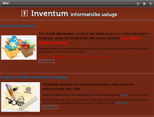 Tablet Screenshot of inventum.hr