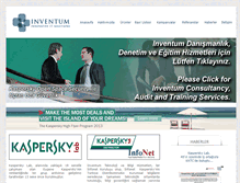Tablet Screenshot of inventum.com.tr